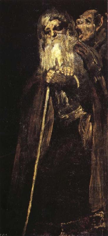 Francisco Goya Two Old Men France oil painting art